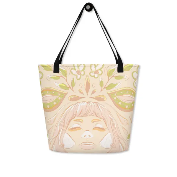 Florine Amande — Grand tote bag all-over Ilvane