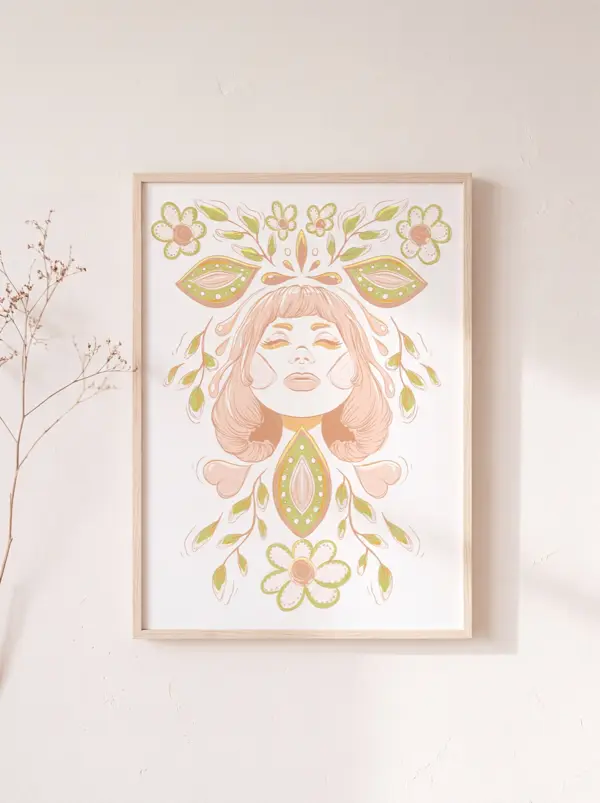 Florine Amande — Poster mat Ilvane