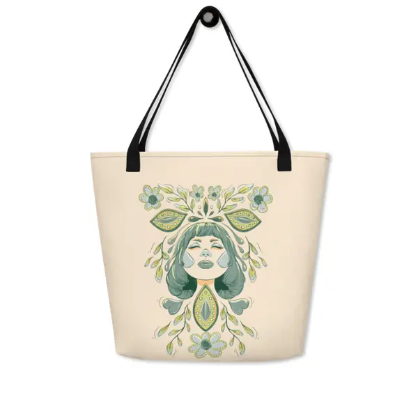 Florine Verger — Grand tote bag all-over Ilvane
