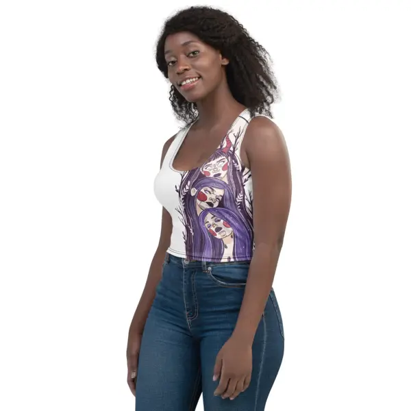 Triade Sylve — Crop top all-over Ilvane