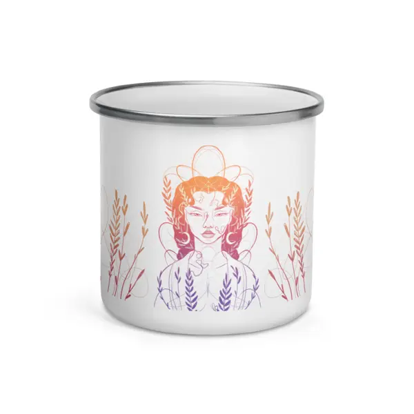 Vespérale Cosmos — Mug émaillé Ilvane