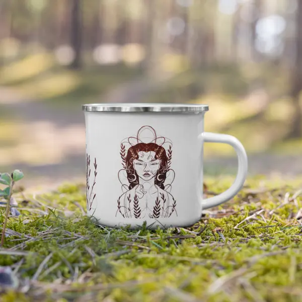Vespérale Nuit — Mug émaillé Ilvane